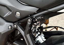 SATO RACING Triumph Trident 660 Helmet Lock