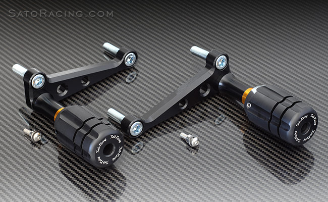 SATO RACING Frame Sliders for Yamaha VMAX 1700 ('09-)