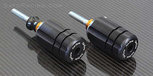 SATO RACING FZ-09 / XSR900 'Direct Mount' Frame Sliders