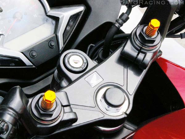 SATO RACING Honda CBR250R CBR300R Fork Spring Preload Adjusters