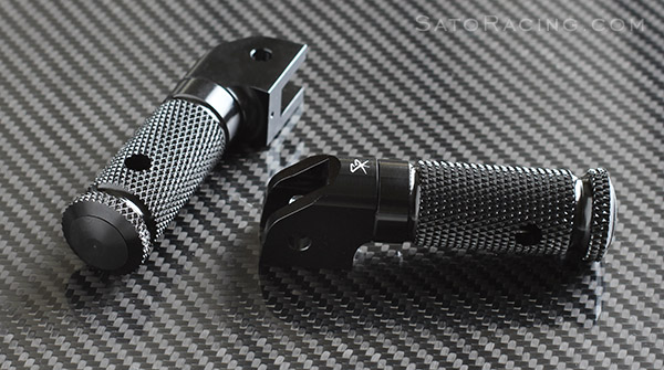 Sato Racing Universal Pegs for Ducati - Black