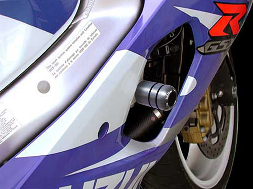 Sato Racing Frame Slider [R] on Suzuki GSX-R