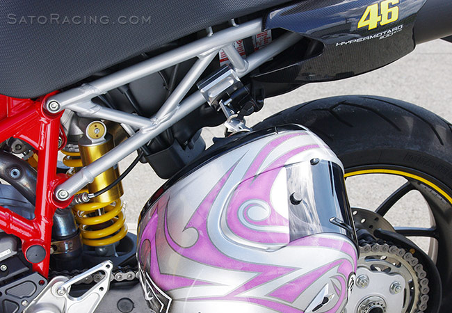SATO RACING Helmet Lock for Ducati 1098-series and Hypermotard