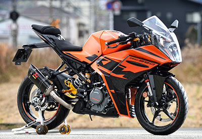 2022 KTM RC390 upgraded with SATO RACING parts