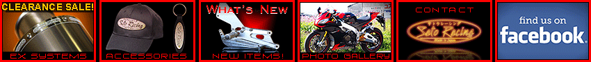 EX Systems, Accessories, What's New, Photo Gallery, Contact Us