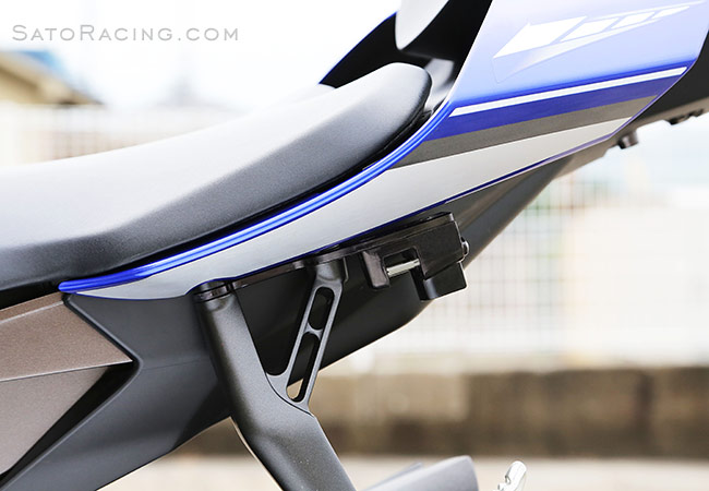 SATO RACING Helmet Lock for Yamaha R1 ('15- )