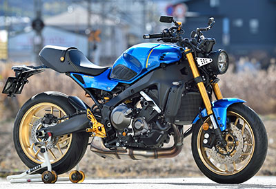 Yamaha XSR900 upgraded with SATO RACING parts