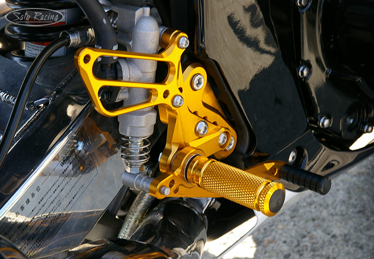 SATO RACING Hayabusa Rear Sets [R] with optional Return Spring