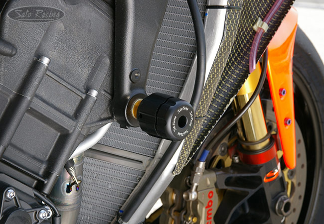 SATO RACING R1 '09-'14 Frame Sliders - R side