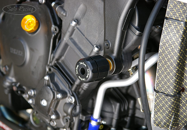 SATO RACING R1 '09-'14 Frame Sliders - R side