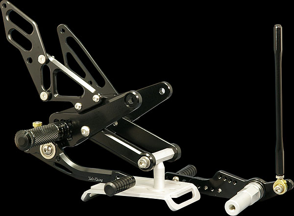 SATO RACING Yamaha YZF-R1 ('09-'14) Rear Sets [R]-side in Black