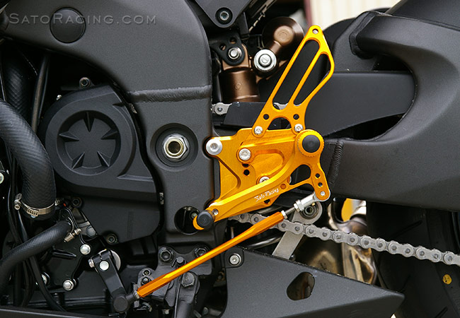 SATO RACING ZX-10R '08-'10 Rear Sets [L]-side