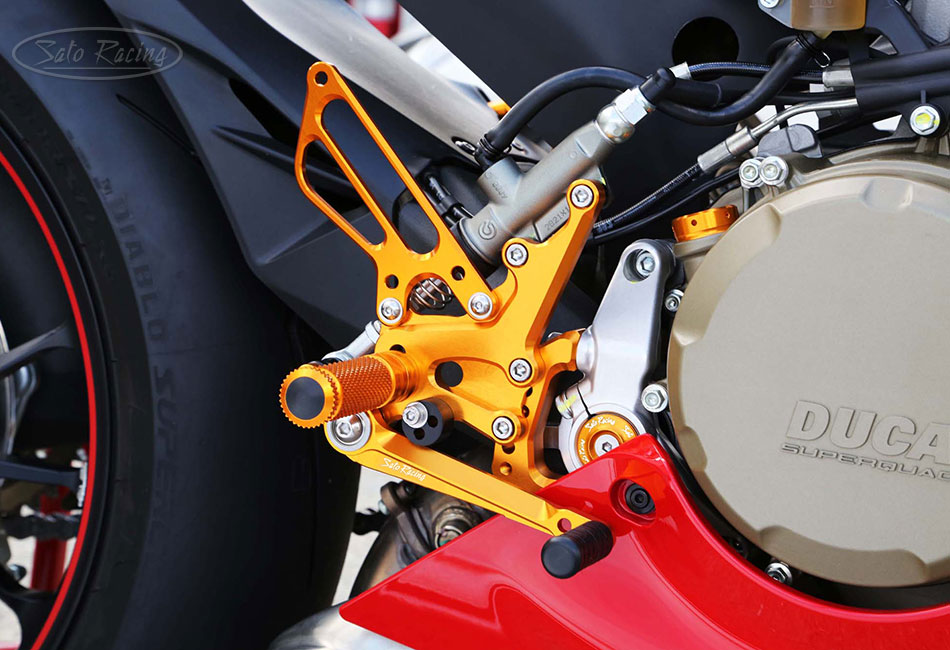 SATO RACING Rear Sets DUCATI 899 / 1199 / 1299 Panigale
