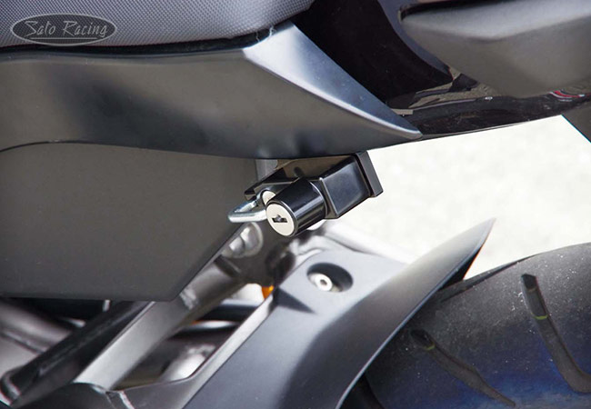 SATO RACING Helmet Lock for 2012-16 Kawasaki Ninja 650