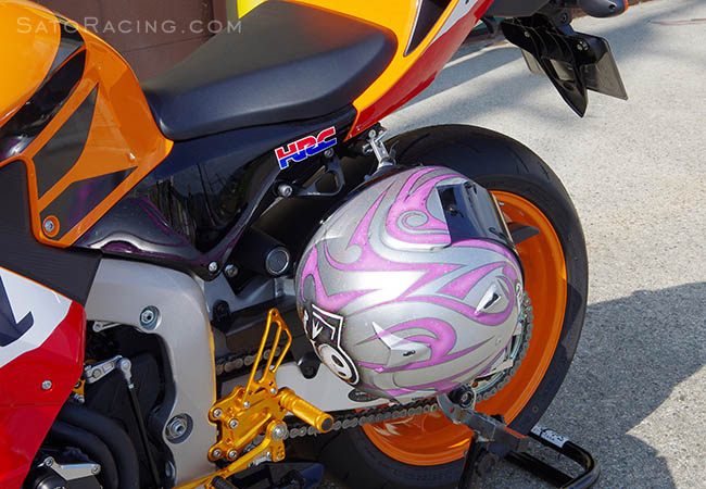 Helmet Lock (Type 2 design) - Honda CBR600RR 2007-12 (All) / 2020-22 Japan  spec — Sato Racing