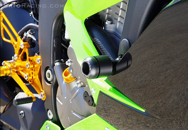 SATO RACING ZX-6R '13- Frame Sliders [R]-side