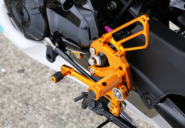 SATO RACING Honda Grom '16- Race Concept Rear Sets [L]-side