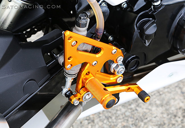 SATO RACING Honda Grom '16- Race Concept Rear Sets [R]-side