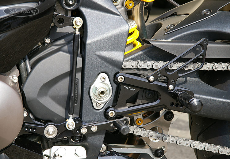 SATO RACING Daytona 675 / Street Triple '06-'12 Rear Sets [L]-side