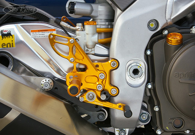 SATO RACING Aprilia RSV4 ('09-'11) Rear Sets [R]-side