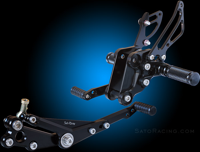 SATO RACING Suzuki Bandit 1250 Rear Sets [L]-side