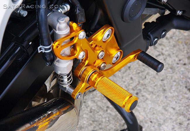 SATO RACING Suzuki Bandit 1250 Rear Sets [R]-side