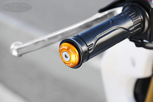 SATO RACING 30mm diameter FLAT-style Handle Bar Ends