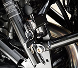 BMW G310R Helmet Lock