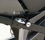 BMW K1300R Helmet Lock