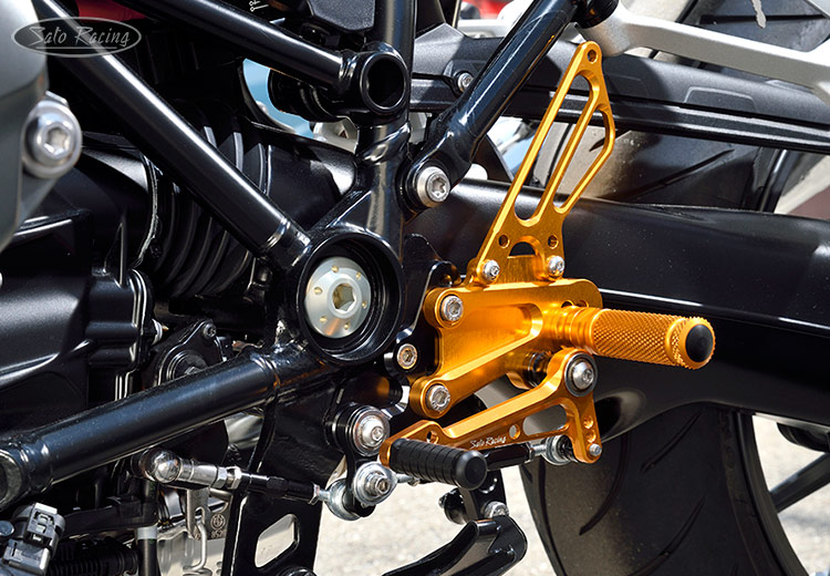 BMW R1250RS with SATO RACING Rear Sets - [L]-side