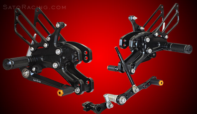 SATO RACING S1000RR Race Concept Reverse Shift Rear Sets