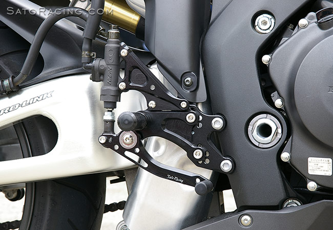 SATO RACING Rear Sets for '04-'07 Honda CBR1000RR