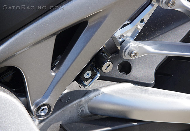 Sato Racing Helmet Lock for Honda CBR1000RR 2008-16