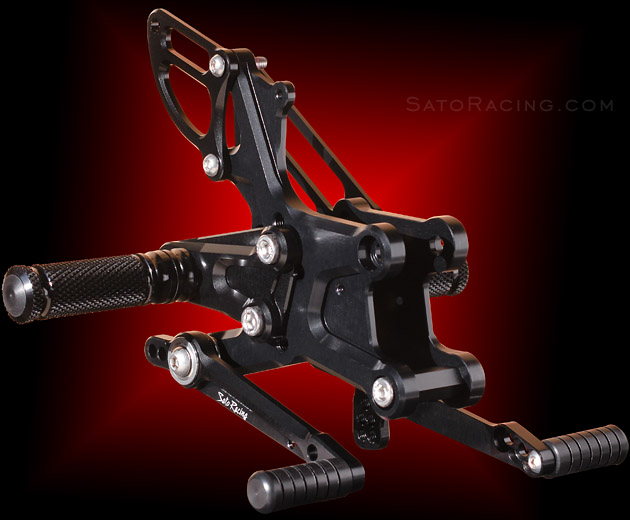 SATO RACING Rear Sets for 2009-24 Honda CBR600RR ABS [R]-side