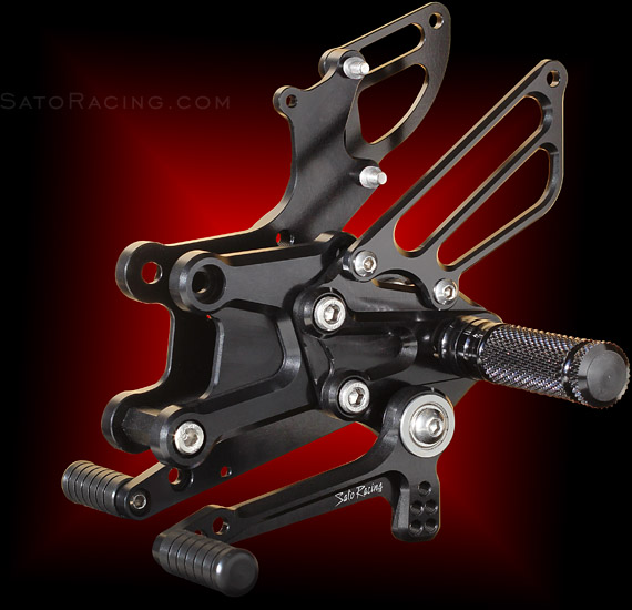 SATO RACING Honda CBR600RR ABS '09-'24 Rear Sets [L]-side