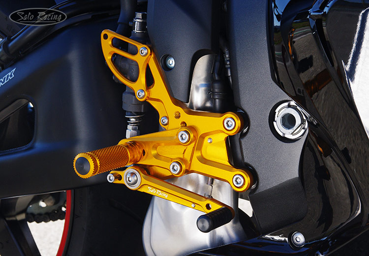 SATO RACING Rear Sets for 2009-24 Honda CBR600RR ABS [R]-side
