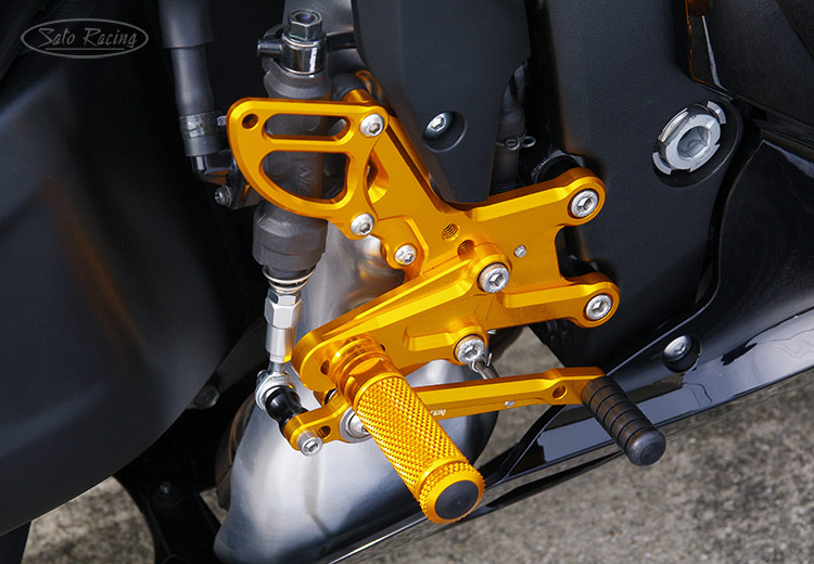 Sato Racing Rear Sets for 2009-24 Honda CBR600RR ABS [R]-side
