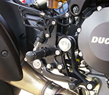 Ducati Monster 1100evo Rear Sets