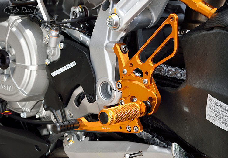 SATO RACING Ducati Streetfighter V2 Rear Sets [L]-side