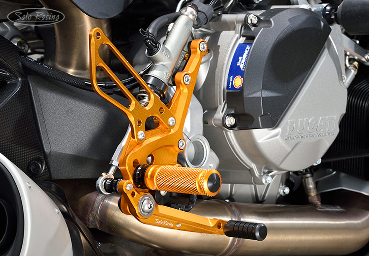 SATO RACING Ducati Streetfighter V2 Rear Sets [R]-side