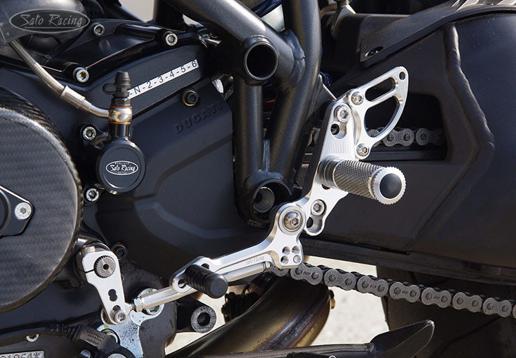 SATO RACING Ducati Streetfighter Rear Sets [L]-side