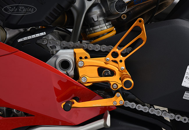 SATO RACING Ducati Panigale V4 ('18-) Rear Sets [L]-side