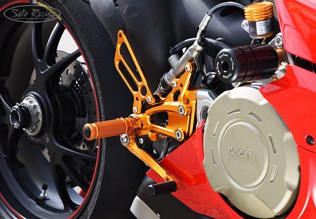 SATO RACING Ducati Panigale V4 ('18- ) Rear Sets [R]-side