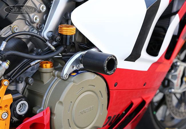 SATO RACING Engine Sliders for 2023-24 Ducati Panigale V4 R [R]-side