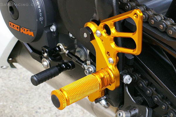 Sato Racing KTM 690 Duke ( -'11) Rear Sets [L]