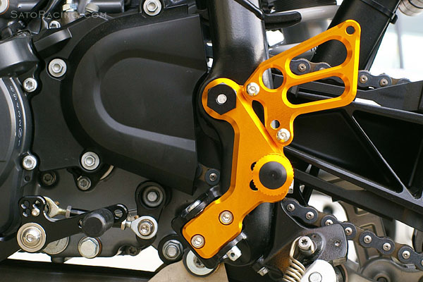 Sato Racing KTM 690 Duke ( -'11) Rear Sets [L]