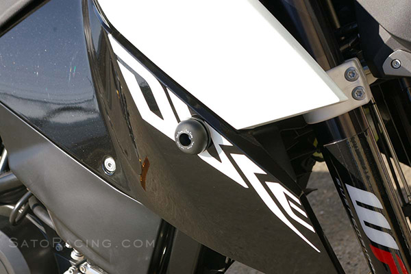 Sato Racing KTM 690 Duke (-'11) Point Guard [R]-side