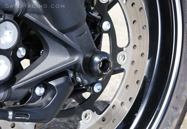 SATO RACING FZ-09 / MT-09 / XSR900 Front Axle Sliders