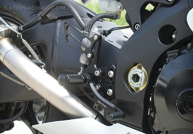SATO RACING Rear Sets for '05-'06 GSX-R1000