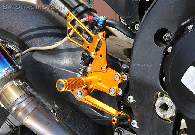 SATO RACING GSX-R1000 ('09-'16) Race Concept Rear Sets [R]-side